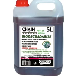 Olio catena motosega Oregon Oregon biodegradabile 80 da 5 l
