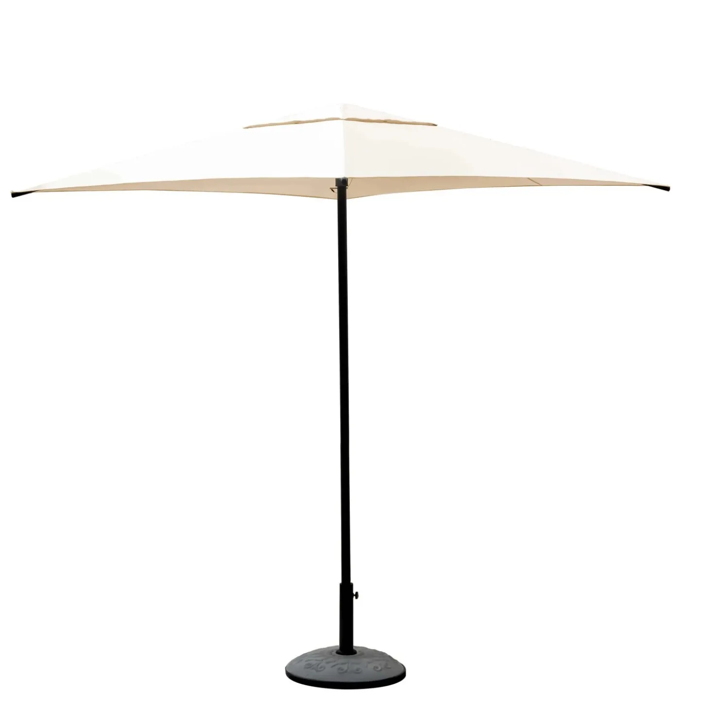 Ombrellone da giardino a palo centrale William H 2,4 m beige