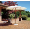 Ombrellone da giardino a palo centrale 1000 Ø 285 x H 254 cm ecrù