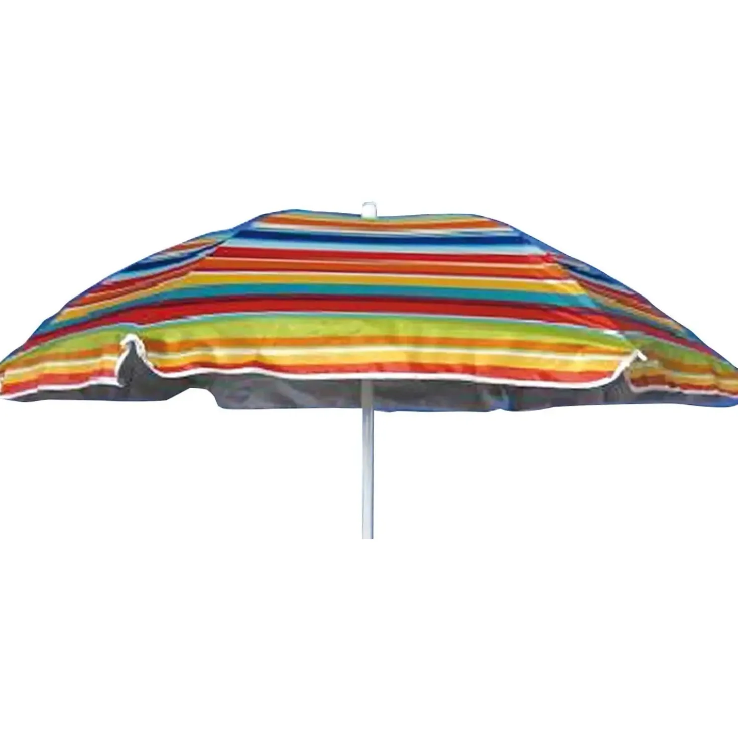 Ombrellone da giardino a palo centrale Ø 180 cm multicolor