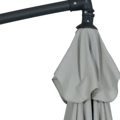 Ombrellone da giardino a palo decentrato in acciaio L200xP300xH250 cm