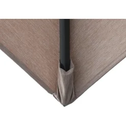 Ombrellone da giardino a palo decentrato Bonbeach 300x300 cm beige