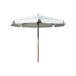 Ombrellone da giardino a palo centrale 300x300 cm ecrù