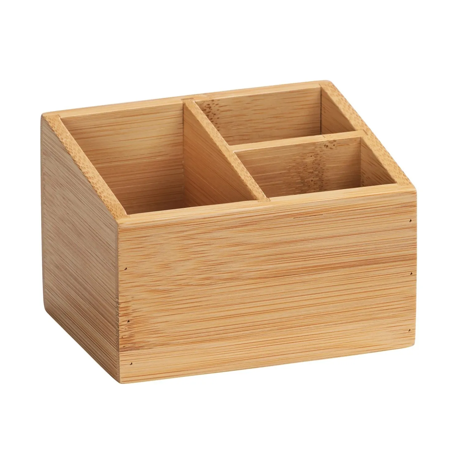 Organizer bagno Wenko Terra 3 scomparti 0,5 l bambù naturale