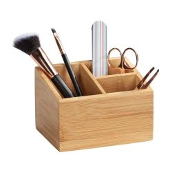 Organizer bagno Wenko Terra 3 scomparti 0,5 l bambù naturale