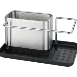 Organizer lavello cucina in acciaio inox WENKO Orio