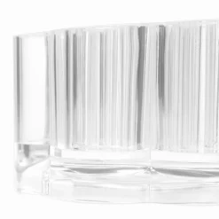 Organizer trucchi trasparente porta rossetti 6 scomparti ø 9,2x5,8 cm