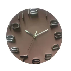 Orologio da parete Algedi marrone Ø 25 cm