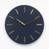 Orologio da parete Altair Ø 30x4 cm blu