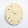 Orologio da parete Altair Ø 30x4 cm panna