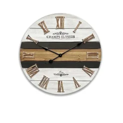 Orologio da parete Atlante Ø 40x3 cm multicolore