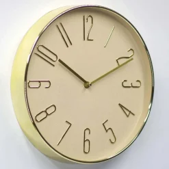Orologio da parete Pegaso Ø 30,5x4,5 cm crema