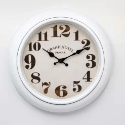 Orologio da parete Sirio Ø 40x4,5 cm panna