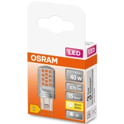 OSRAM Lampadina LED Pin G9, 40W 2700K