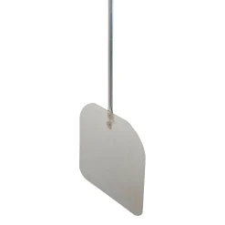 Pala pizza rettangolare in acciaio inox 31x36 cm
