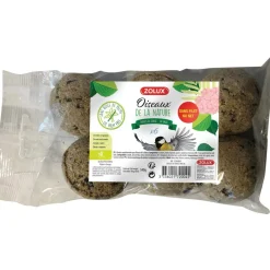 Palline di grasso per uccellini in libertà 6 pz