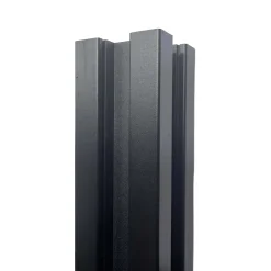 Palo in alluminio per pannello 6,8x6,8x94 cm nero