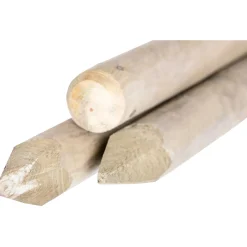 Palo tondo in legno con punta Ø 6 x H 160 cm