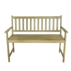 Panchina da giardino Kentwood in legno 115x56,6 cm acacia