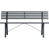 Panchina in ferro 150x56x76 cm 3 posti