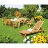 Panchina in legno di eucalipto Chelsea 89,5x158x61 cm 3 posti
