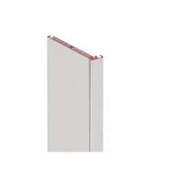 Pannello aggiuntivo porta Monica Bianco Pastello +17,5 cm