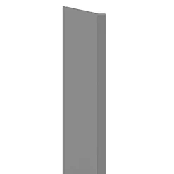 Pannello aggiuntivo porta Luciana 214 cm grigio pastello