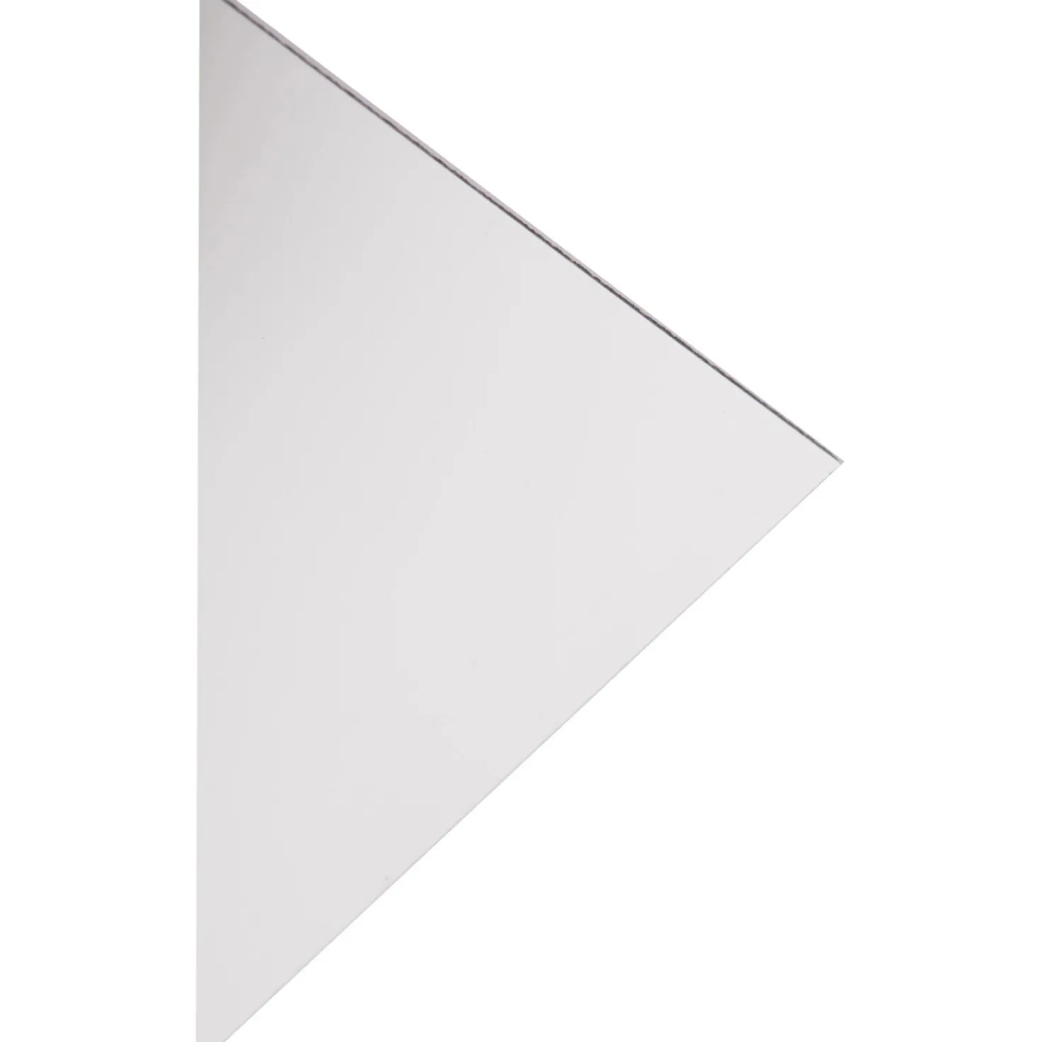 Pannello composite bianco 120 x 80 cm