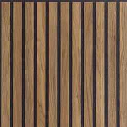 Pannello decorativo Hoogapanel Asia verticale noce 58x58 cm Sp. 1,1 cm
