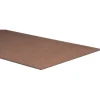 Pannello faesite grezza pretagliata 122x101 cm marrone