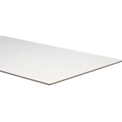 Pannello faesite pretagliata 122x101 cm bianco