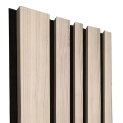 Pannello fonoassorbente decorativo Jackson naturale 240x30 cm Sp. 19 mm