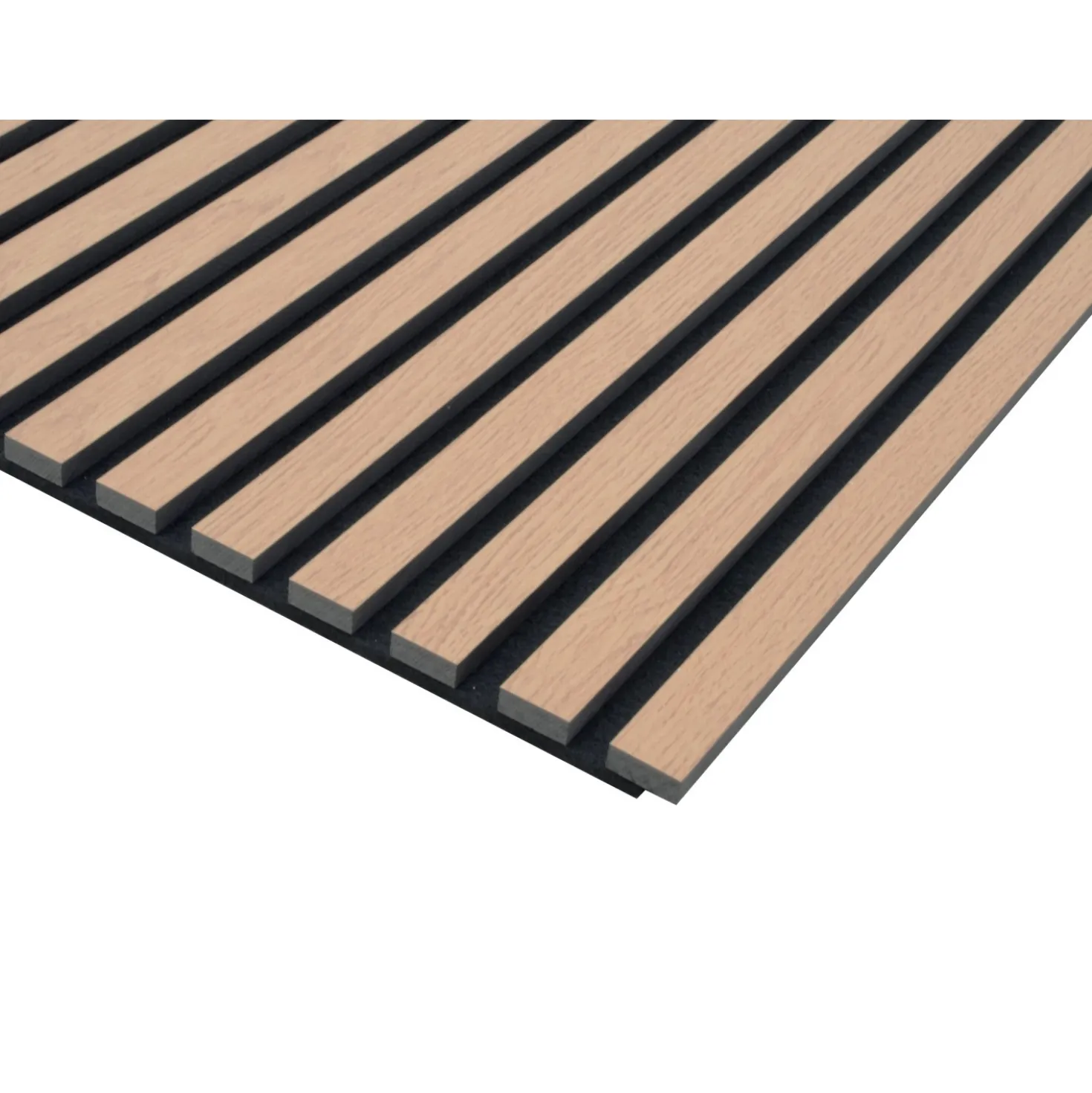 Pannello fonoassorbente decorativo rovere 120x57,25 cm Sp. 19 mm