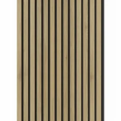 Pannello fonoassorbente decorativo ACU-line rovere 260x52 cm Sp. 1,7 cm