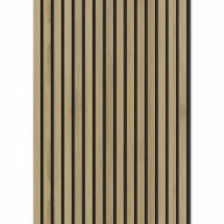 Pannello fonoassorbente decorativo ACU-line rovere sc. 260x60 cm Sp. 17 mm