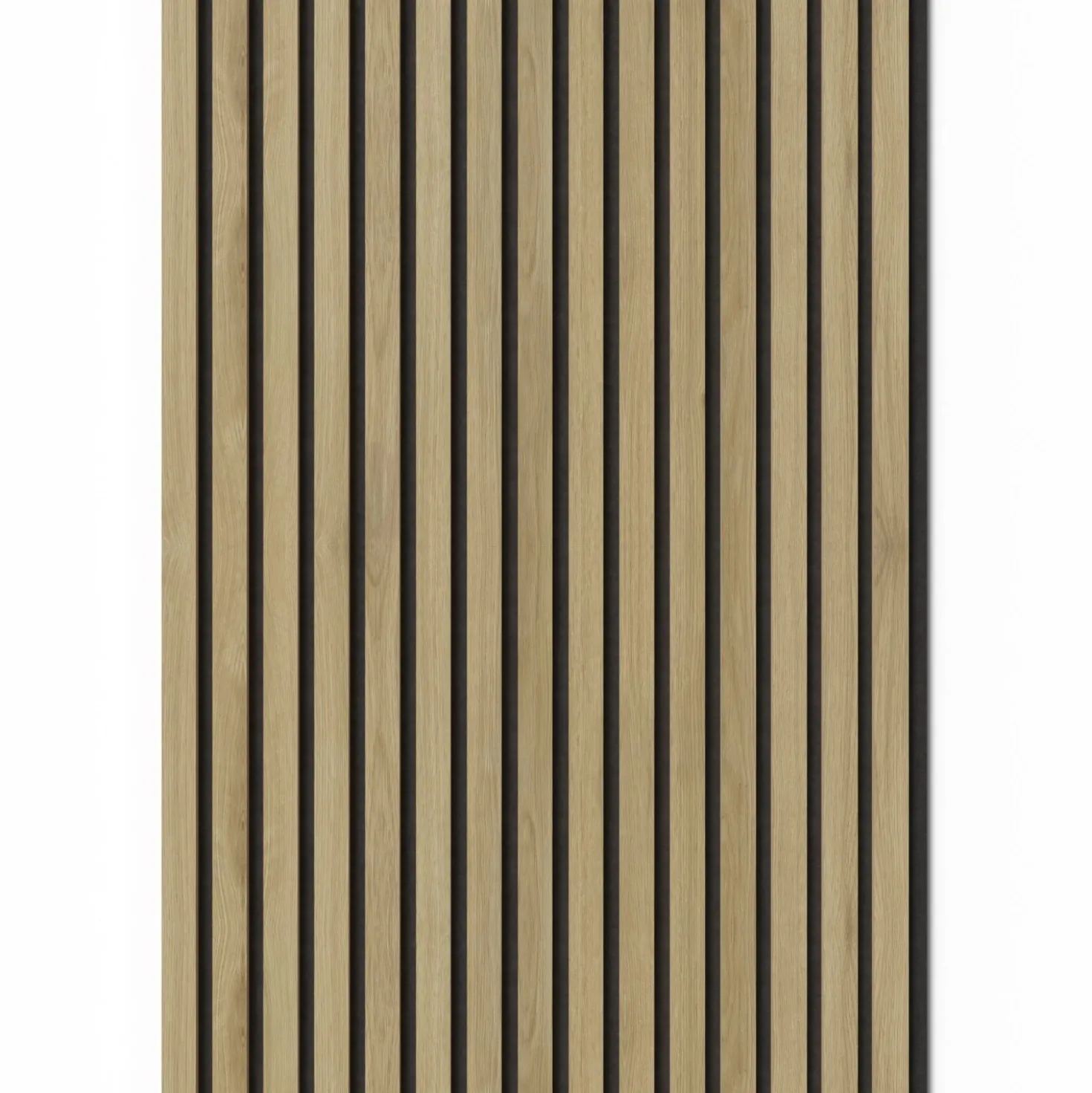 Pannello fonoassorbente decorativo ACU-line rovere sc. 260x60 cm Sp. 17 mm