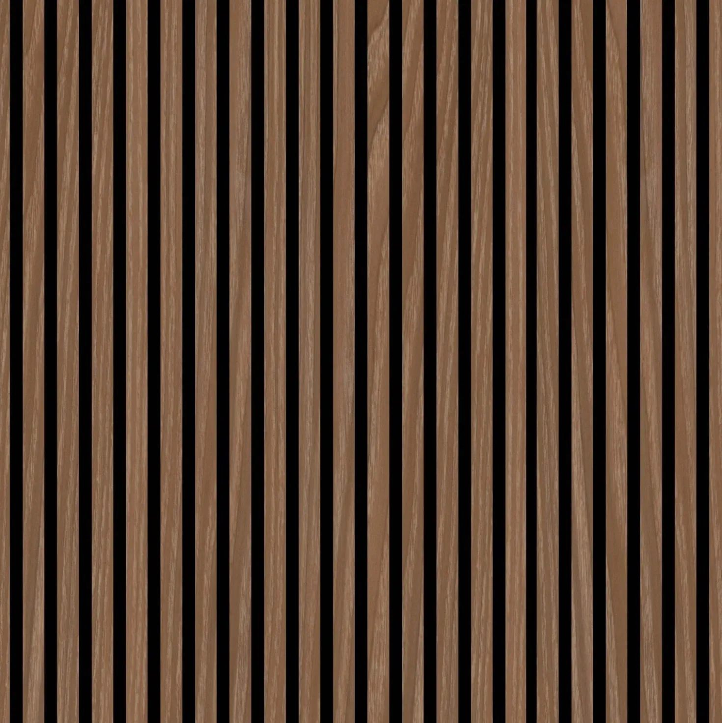 Pannello fonoassorbente decorativo PVC rovere 240x57,25x1,9 cm