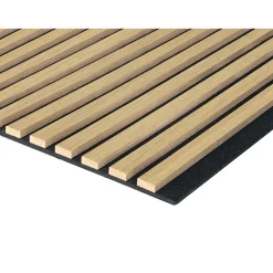 Pannello fonoassorbente decorativo rovere 240x57,25 cm Sp. 19 mm