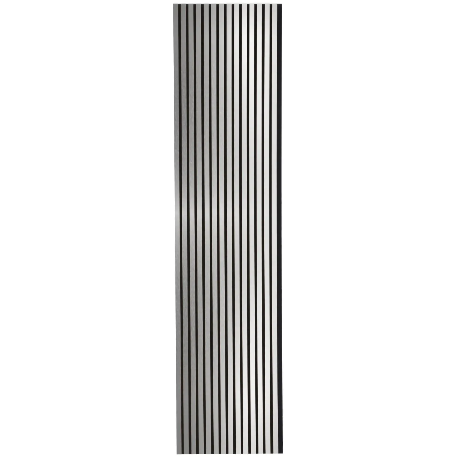 Pannello fonoassorbente decorativo argento 240x57,2 cm sp 20 mm