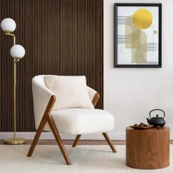 Pannello fonoassorbente decorativo Camrgue marrone 240x30 cm Sp. 19 mm