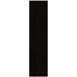 Pannello fonoassorbente decorativo rovere fumè 240x57,2 cm Sp. 19 mm
