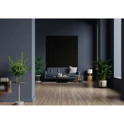 Pannello fonoassorbente decorativo rovere fumè 240x57,2 cm Sp. 19 mm