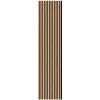 Pannello fonoassorbente decorativo rovere beige 240x57,2 cm Sp. 19 mm