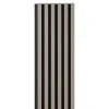 Pannello fonoassorbente decorativo Sandgrau grigio 240x30 cm Sp. 19 mm