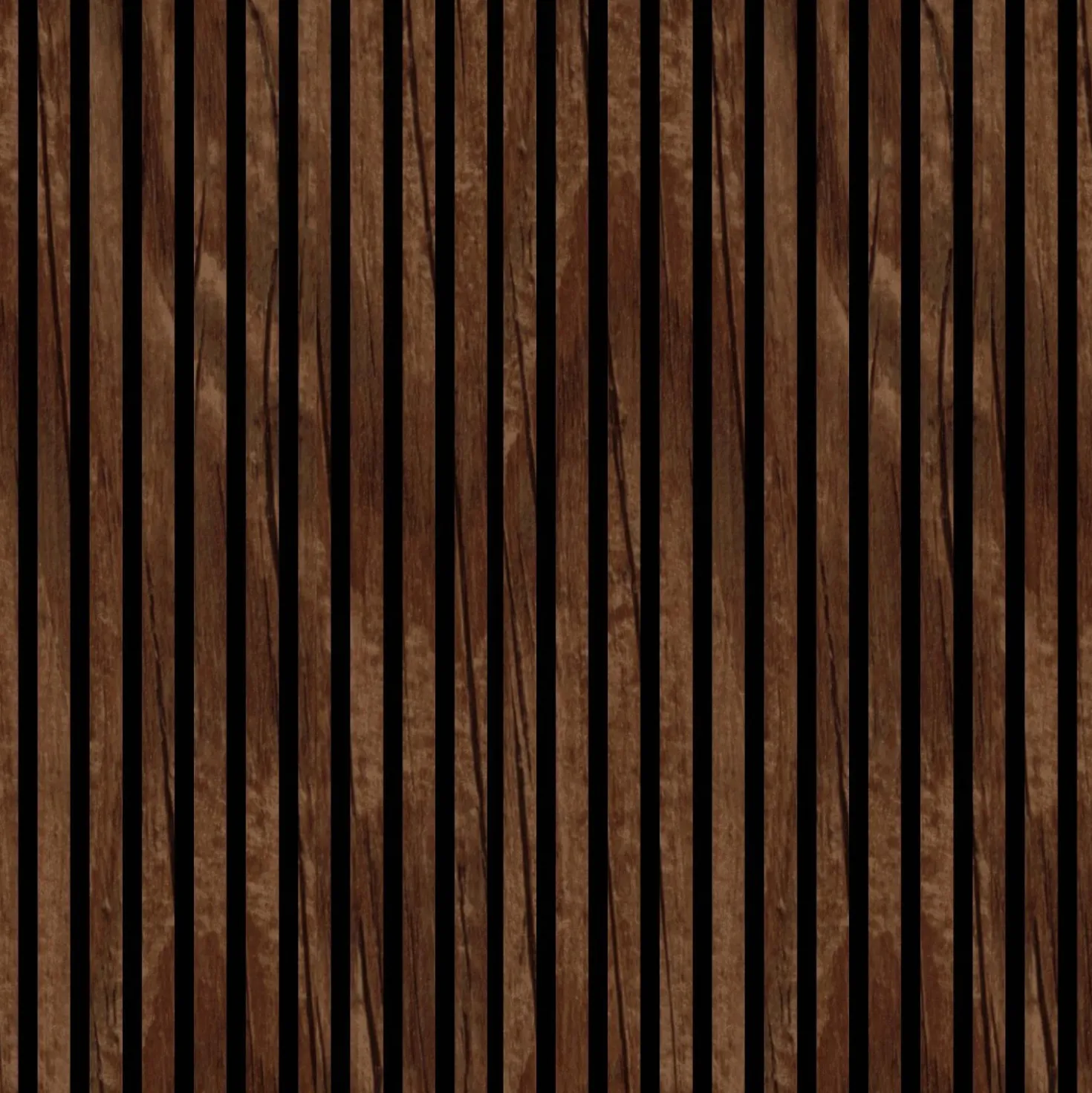 Pannello fonoassorbente decorativo PVC rovere rustico 240x57,25x1,9 cm