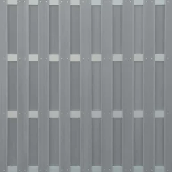 Pannello frangivista in WPC 180x180 cm grigio