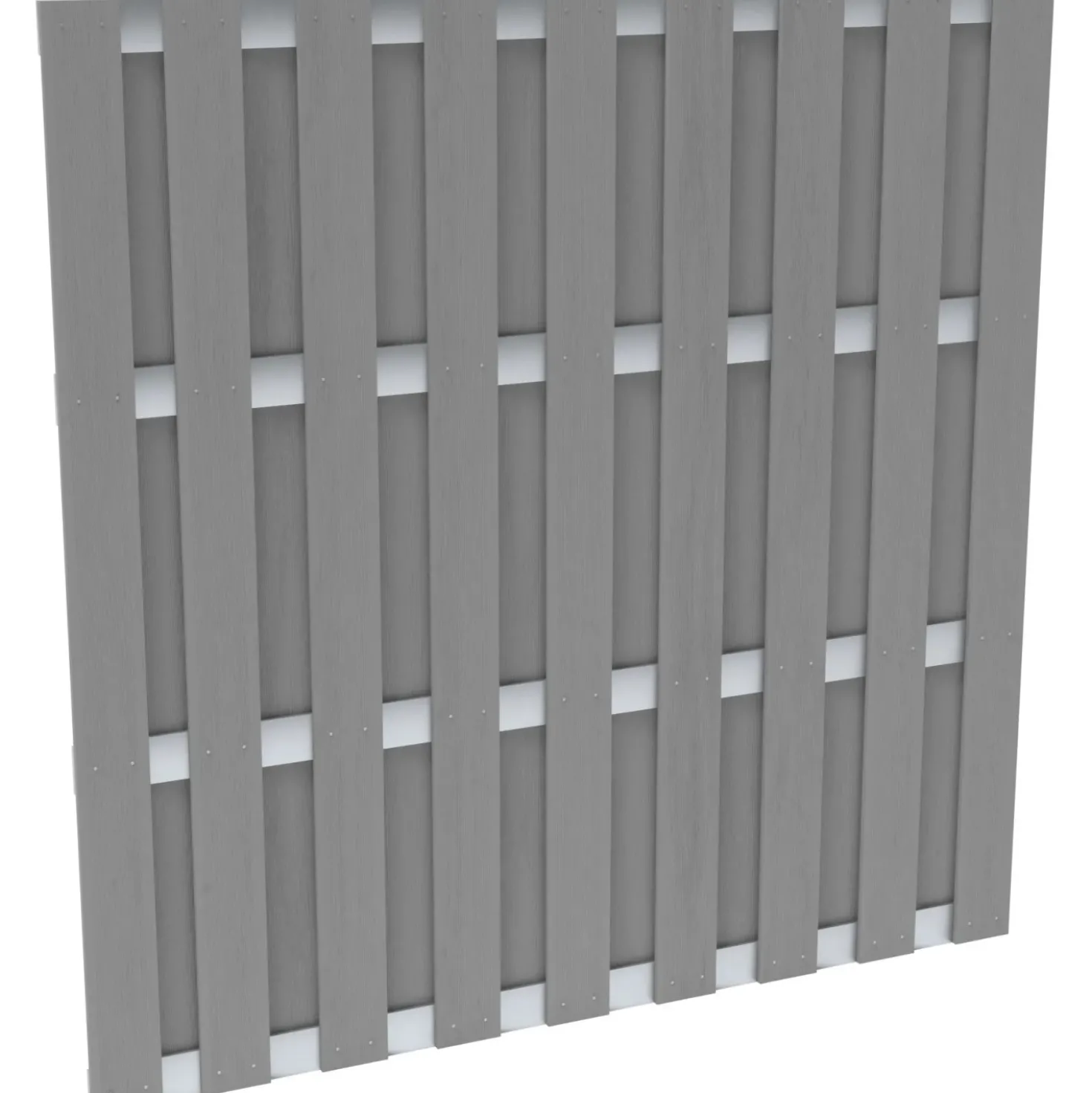 Pannello frangivista in WPC 180x180 cm grigio
