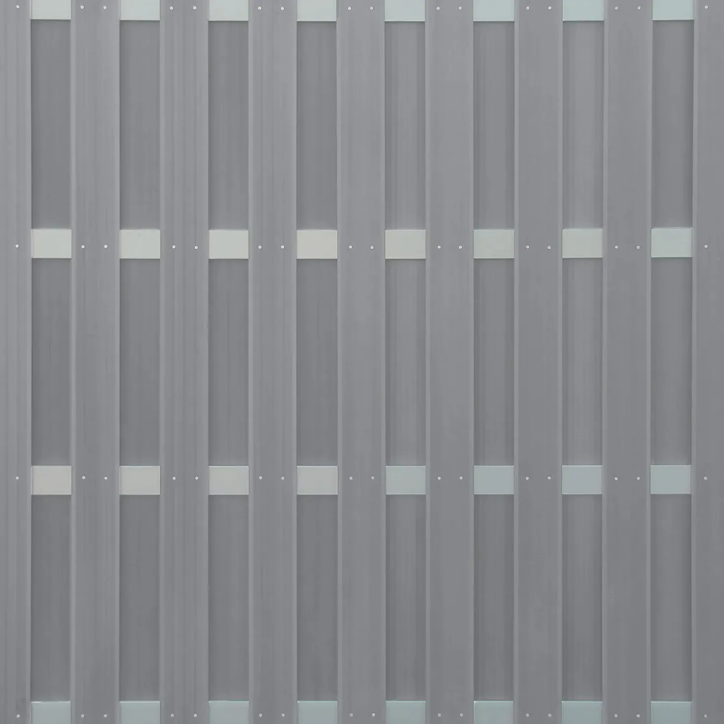 Pannello frangivista in WPC 180x180 cm grigio chiaro