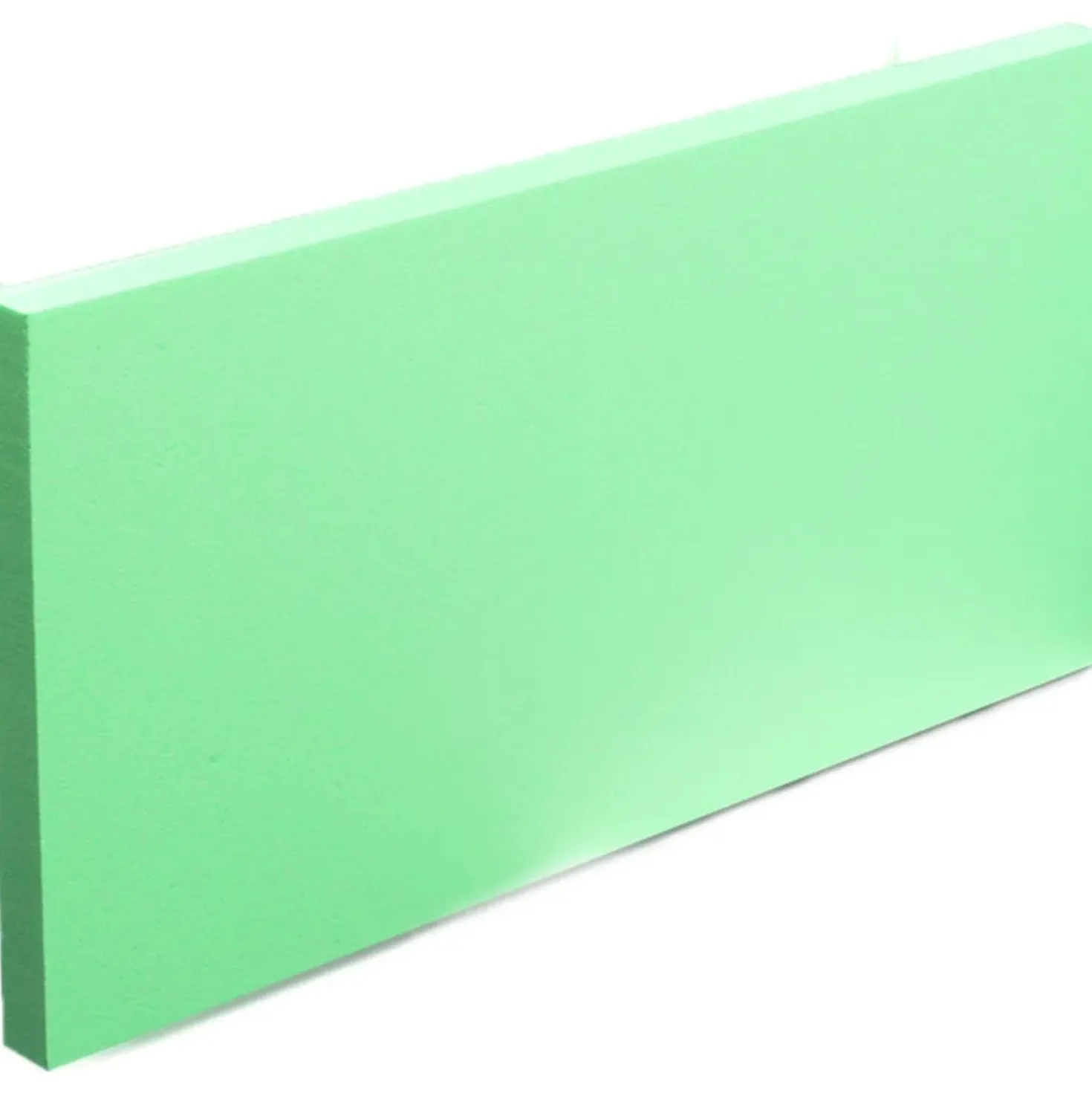 Pannello in Eps ad alta densità 100x50x1 cm verde chiaro