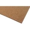 Pannello in sughero supercompresso spessore 100x50x0,8 cm marrone